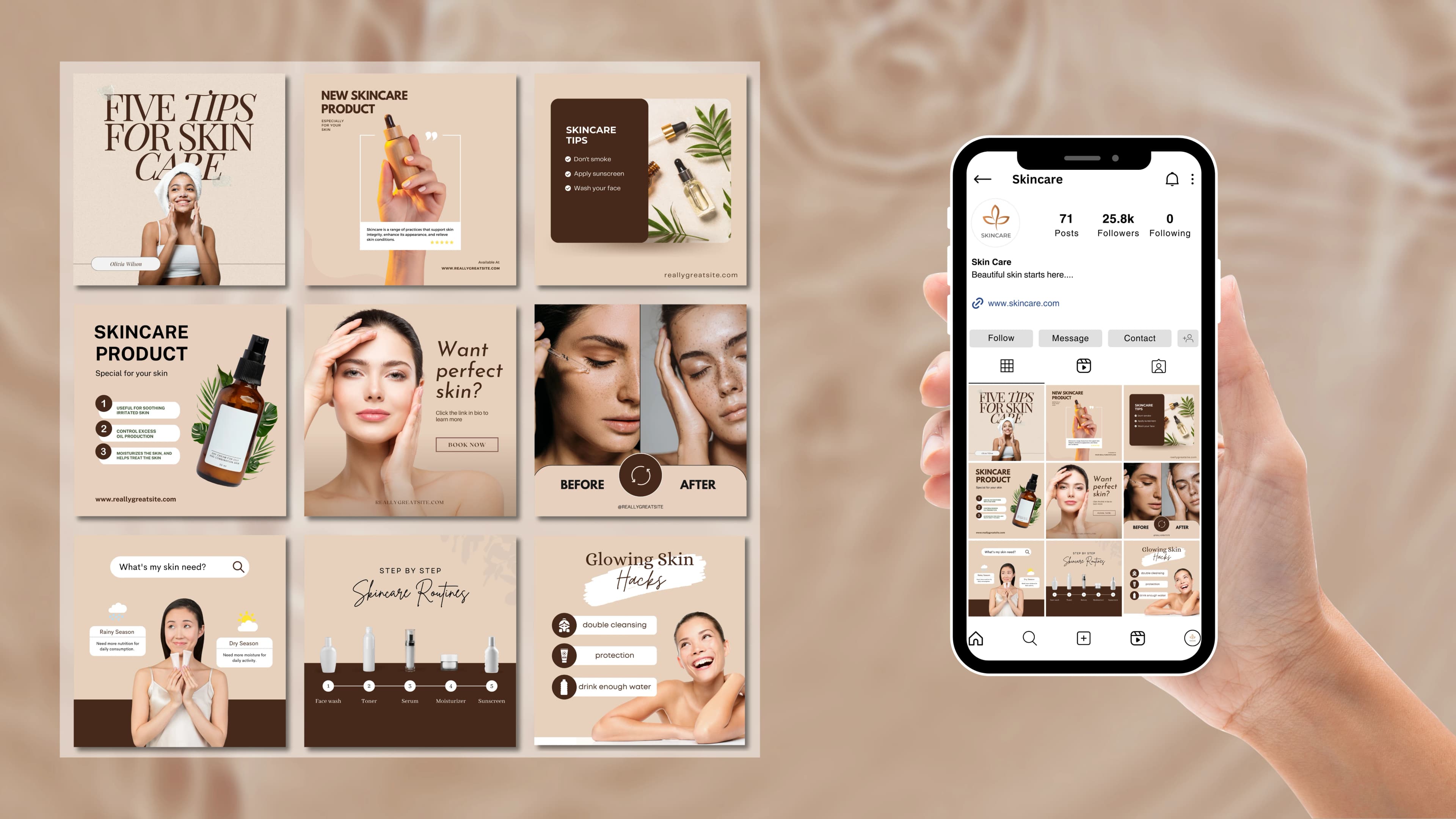 Social Campaign Layout